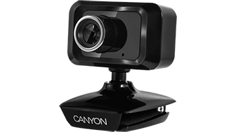 CANYON CNE-CWC1 Enhanced 1.3 MP resolution webcam with USB2.0 connector